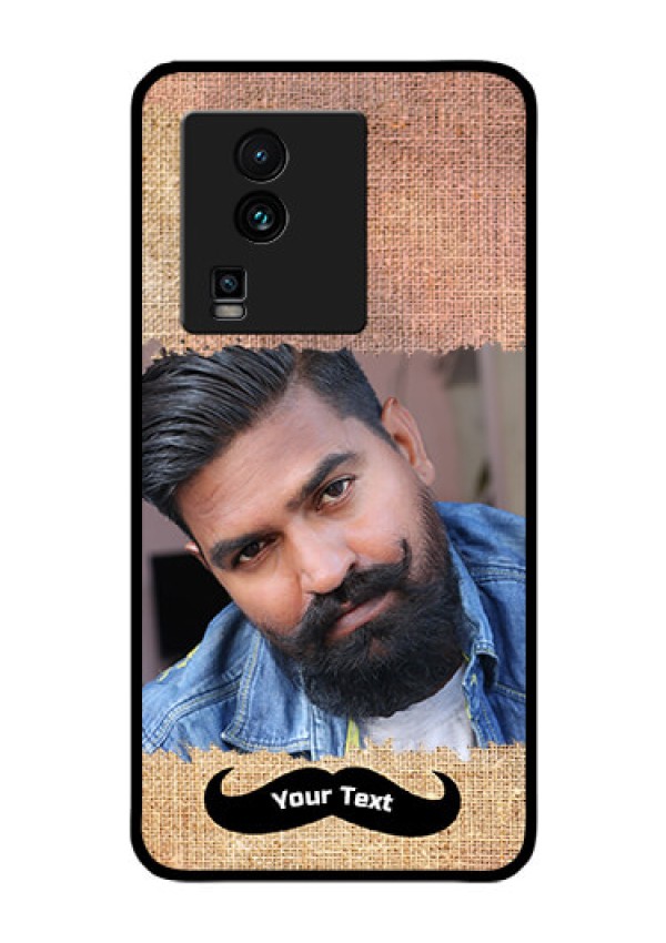 iQOO Neo 7 Pro 5G Personalized Glass Phone Case - with Texture Design