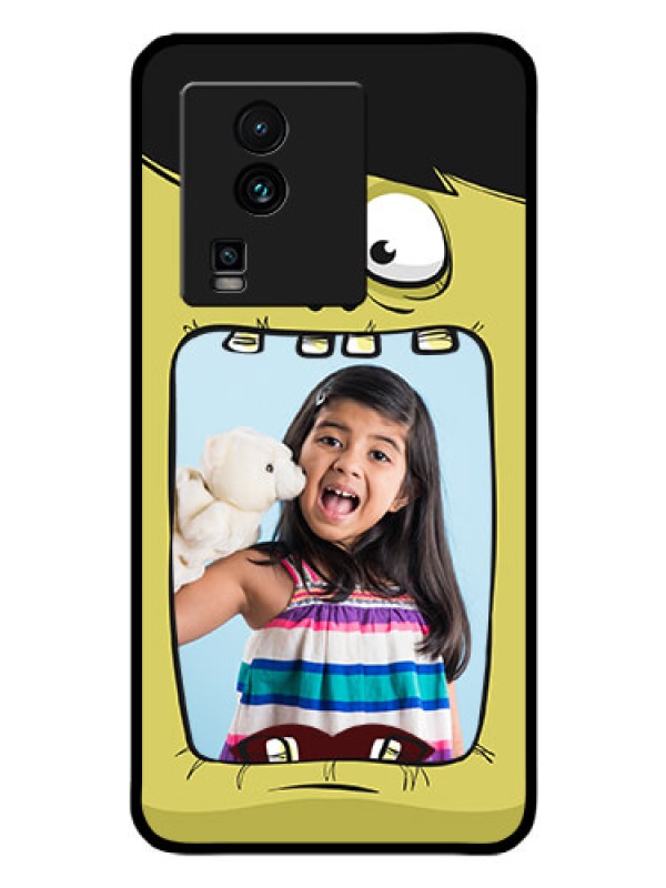 Custom iQOO Neo 7 Pro 5G Personalized Glass Phone Case - Cartoon monster back case Design