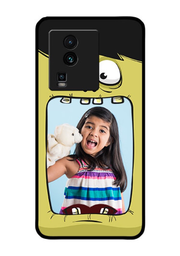 iQOO Neo 7 Pro 5G Personalized Glass Phone Case - Cartoon monster back case Design