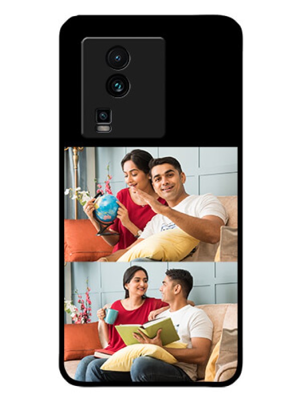 Custom iQOO Neo 7 Pro 5G 2 Images on Glass Phone Cover