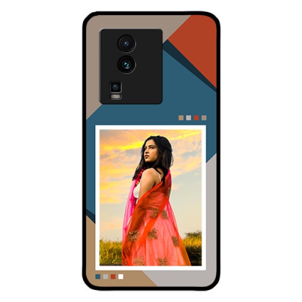 iQOO Neo 7 Pro 5G Personalized Glass Phone Case - Retro color pallet Design iQOO Neo 7 Pro 5G Personalized Glass Phone Case - Retro color pallet Design