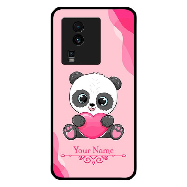 iQOO Neo 7 Pro 5G Custom Glass Mobile Case - Cute Panda Design
