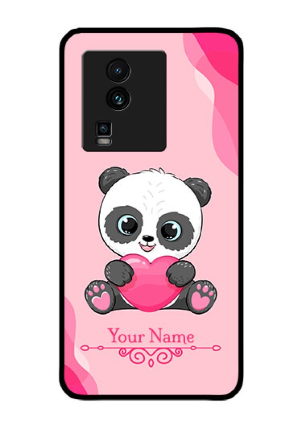 iQOO Neo 7 Pro 5G Custom Glass Mobile Case - Cute Panda Design