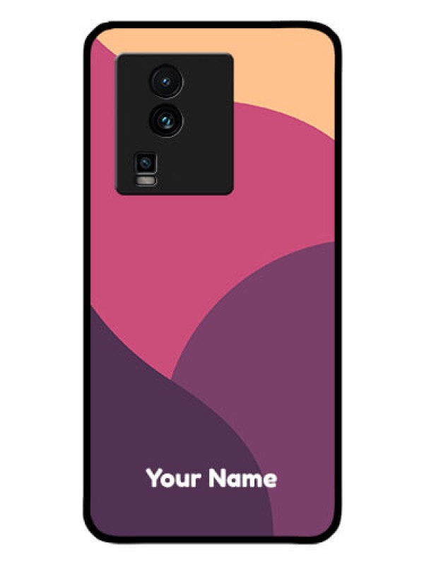 Custom iQOO Neo 7 Pro 5G Custom Glass Phone Case - Mixed Multi-colour abstract art Design