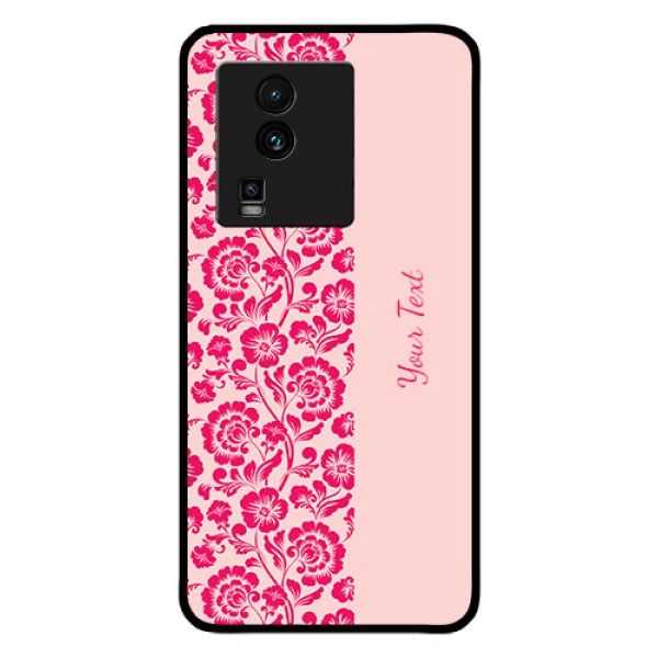 iQOO Neo 7 Pro 5G Custom Glass Phone Case - Attractive Floral Pattern Design iQOO Neo 7 Pro 5G Custom Glass Phone Case - Attractive Floral Pattern Design