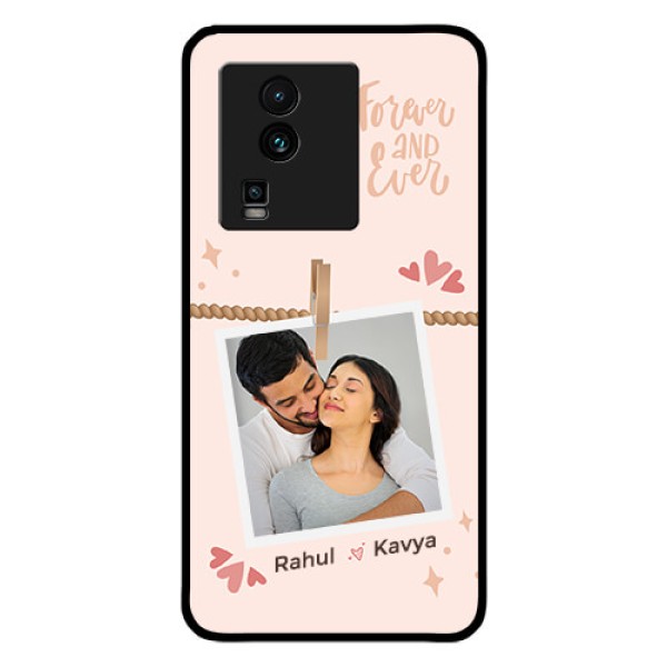 iQOO Neo 7 Pro 5G Custom Glass Phone Case - Forever and ever love Design iQOO Neo 7 Pro 5G Custom Glass Phone Case - Forever and ever love Design