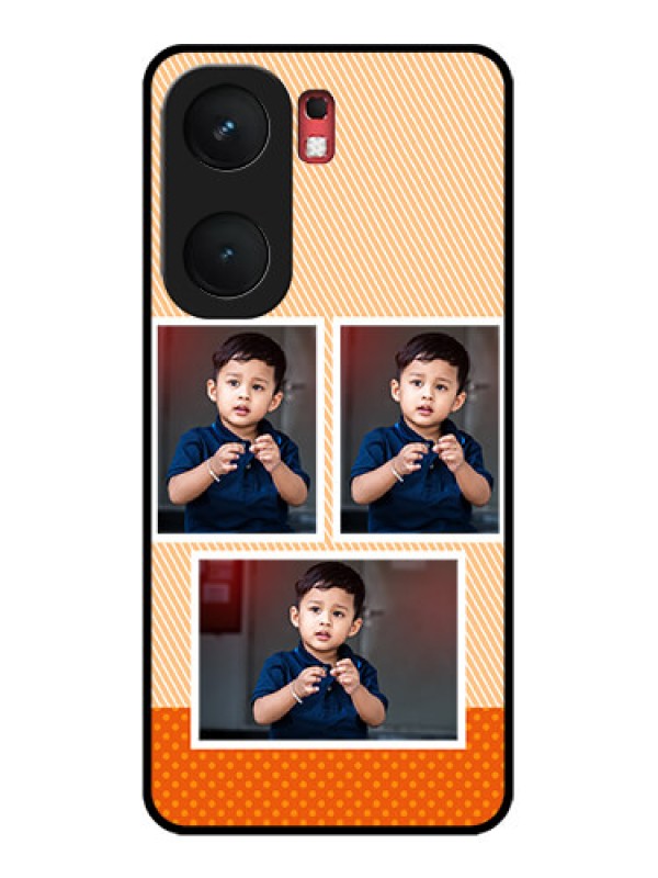 Custom iQOO Neo 9 Pro 5G Custom Glass Phone Case - Bulk Photos Upload Design