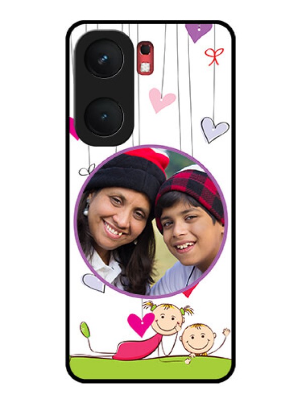 Custom iQOO Neo 9 Pro 5G Custom Glass Phone Case - Cute Kids Phone Case Design