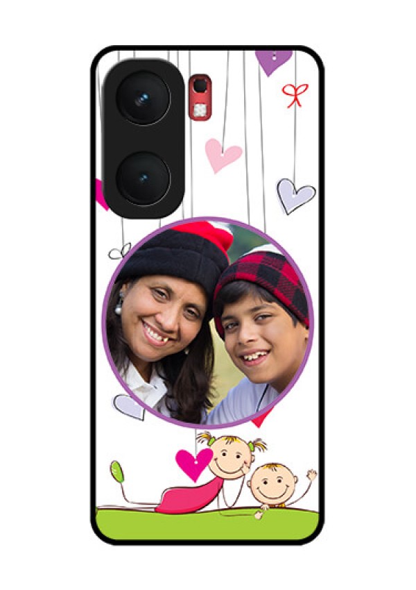 iQOO Neo 9 Pro 5G Custom Glass Phone Case - Cute Kids Phone Case Design