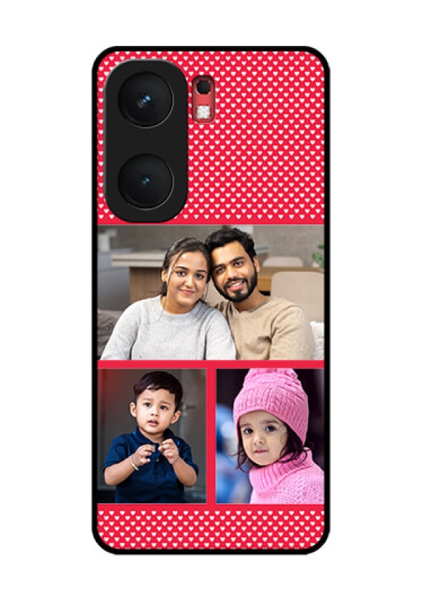 iQOO Neo 9 Pro 5G Custom Glass Phone Case - Bulk Photo Upload Design