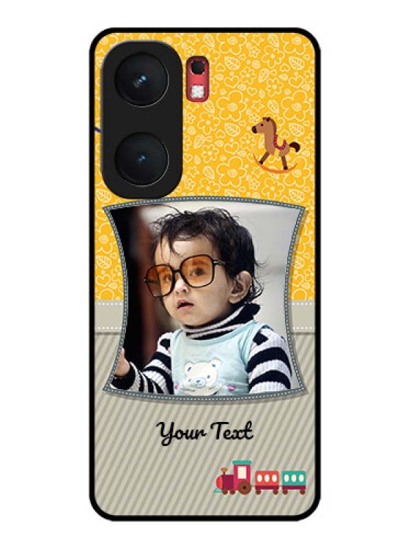 Custom iQOO Neo 9 Pro 5G Custom Glass Phone Case - Baby Picture Upload Design