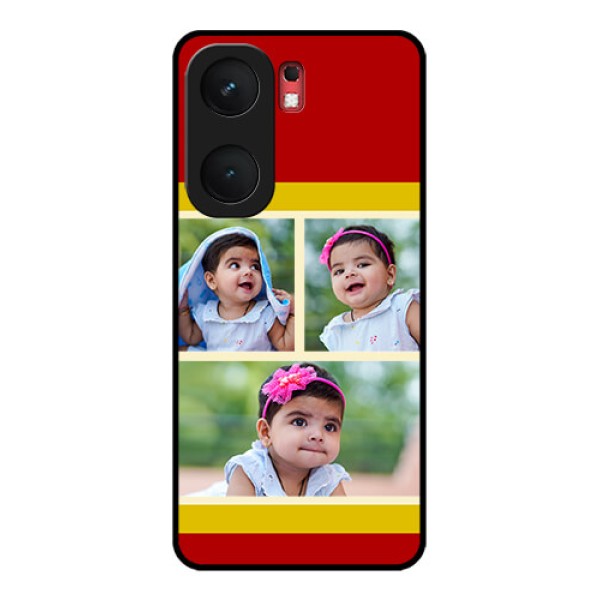 iQOO Neo 9 Pro 5G Custom Glass Phone Case - Multiple Pic Upload Design