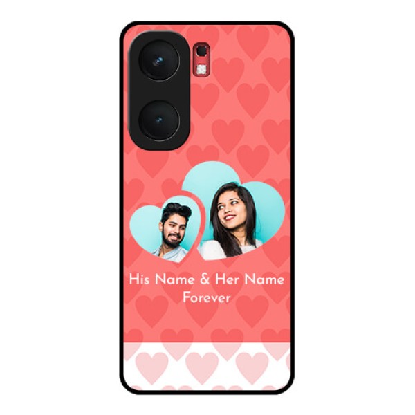 iQOO Neo 9 Pro 5G Custom Glass Phone Case - Couple Pic Upload Design iQOO Neo 9 Pro 5G Custom Glass Phone Case - Couple Pic Upload Design