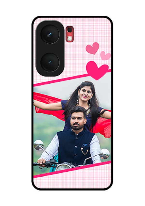 iQOO Neo 9 Pro 5G Custom Glass Phone Case - Love Shape Heart Design