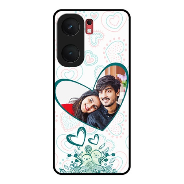 iQOO Neo 9 Pro 5G Custom Glass Phone Case - Premium Couple Design