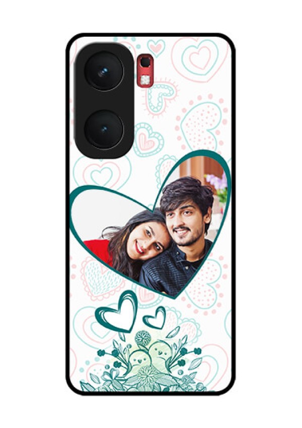 iQOO Neo 9 Pro 5G Custom Glass Phone Case - Premium Couple Design