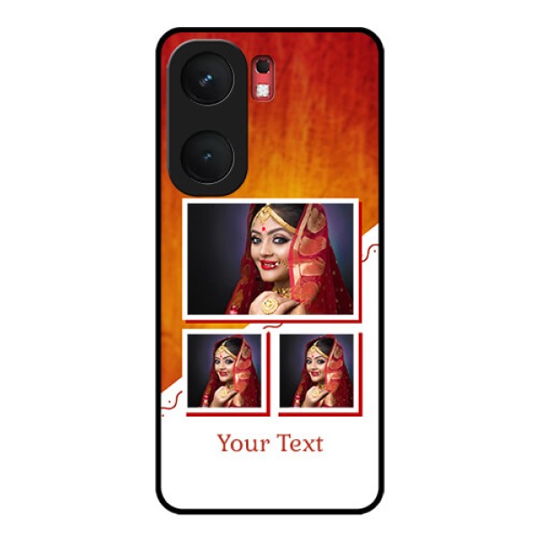 iQOO Neo 9 Pro 5G Custom Glass Phone Case - Wedding Memories Design