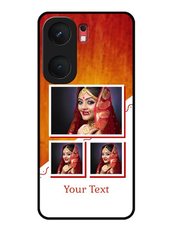 Custom iQOO Neo 9 Pro 5G Custom Glass Phone Case - Wedding Memories Design