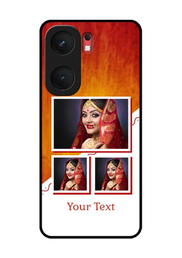 iQOO Neo 9 Pro 5G Custom Glass Phone Case - Wedding Memories Design