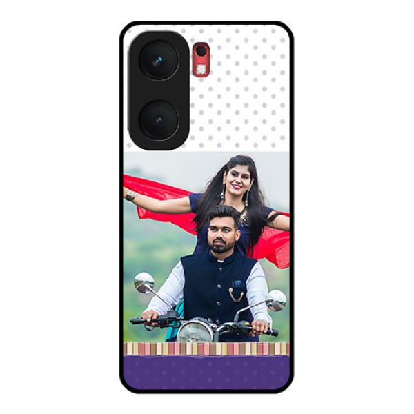 iQOO Neo 9 Pro 5G Custom Glass Phone Case - Cute Family Design