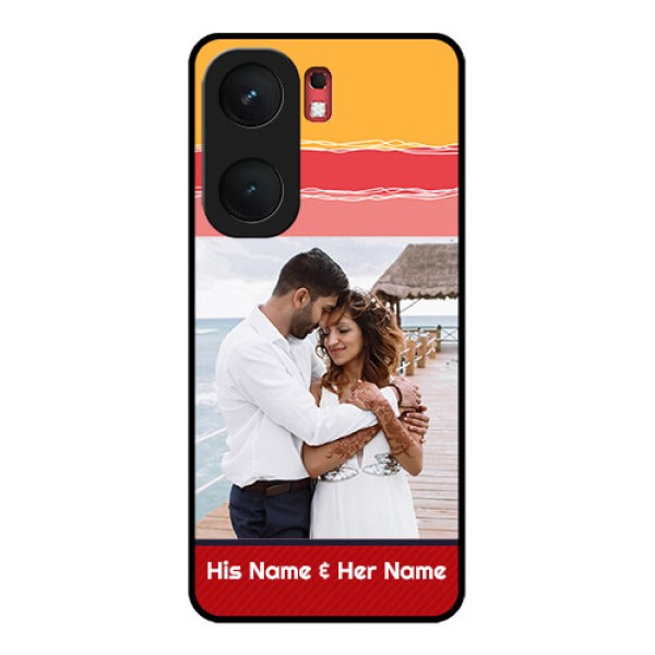 iQOO Neo 9 Pro 5G Custom Glass Phone Case - Colorful Case Design