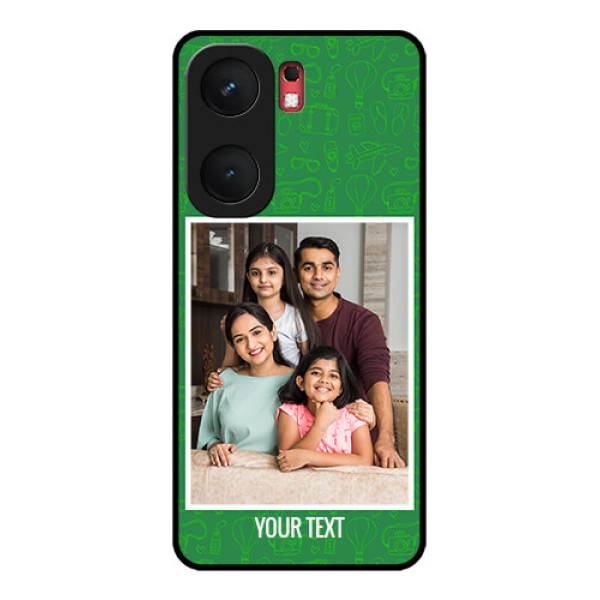 iQOO Neo 9 Pro 5G Custom Glass Phone Case - Picture Upload Design