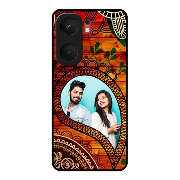 iQOO Neo 9 Pro 5G Custom Glass Phone Case - Abstract Colorful Design