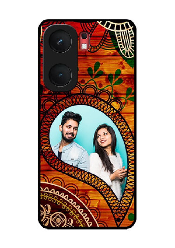 iQOO Neo 9 Pro 5G Custom Glass Phone Case - Abstract Colorful Design