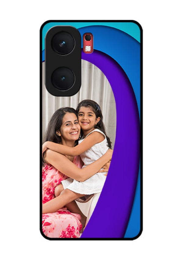 iQOO Neo 9 Pro 5G Custom Glass Phone Case - Simple Pattern Design