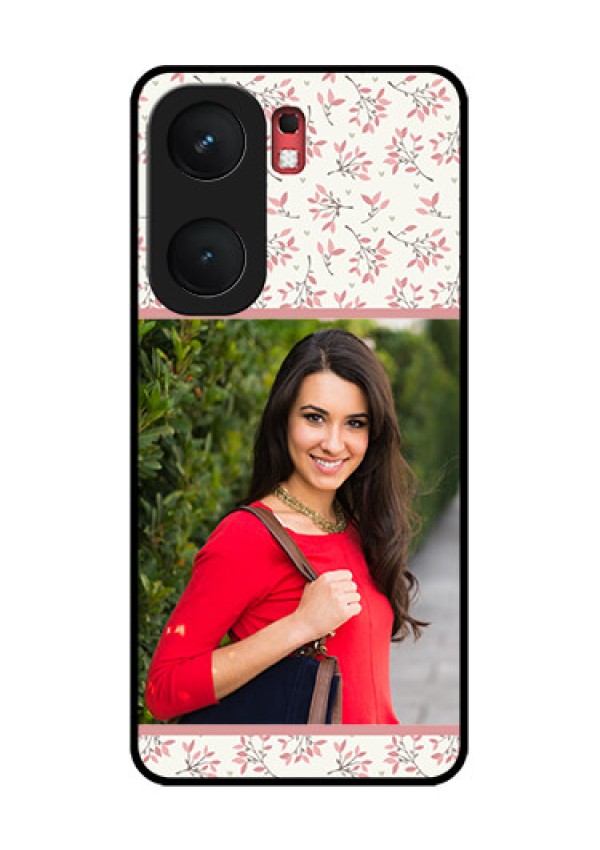 iQOO Neo 9 Pro 5G Custom Glass Phone Case - Stunning Floral Design