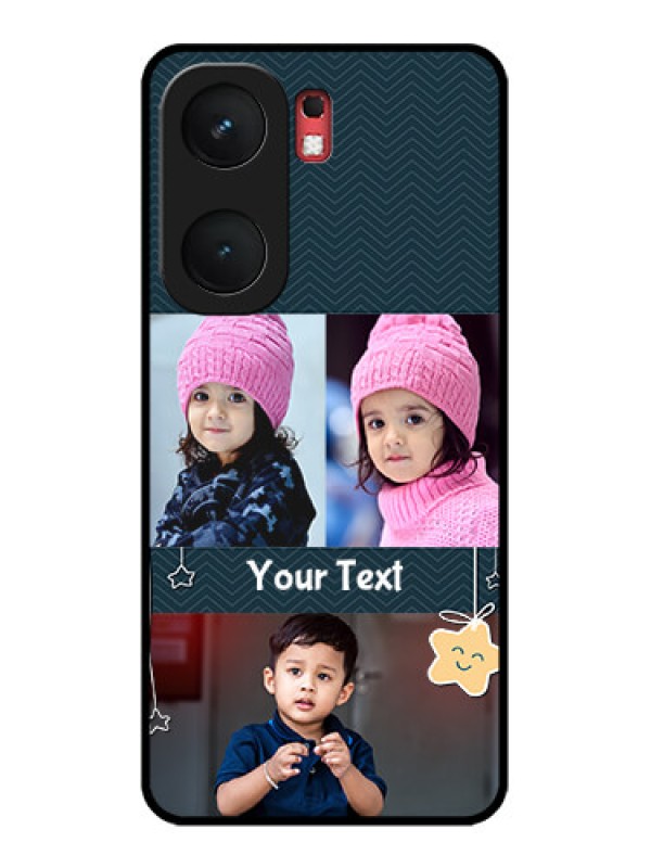 Custom iQOO Neo 9 Pro 5G Custom Glass Phone Case - Hanging Stars Design