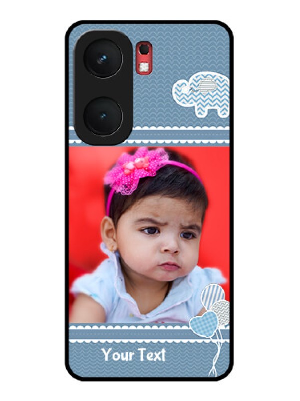 Custom iQOO Neo 9 Pro 5G Custom Glass Phone Case - With Kids Pattern Design