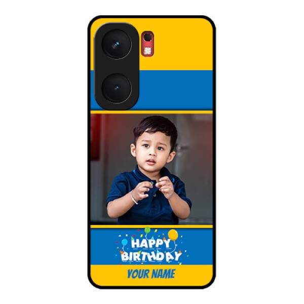 iQOO Neo 9 Pro 5G Custom Glass Phone Case - Birthday Wishes Design