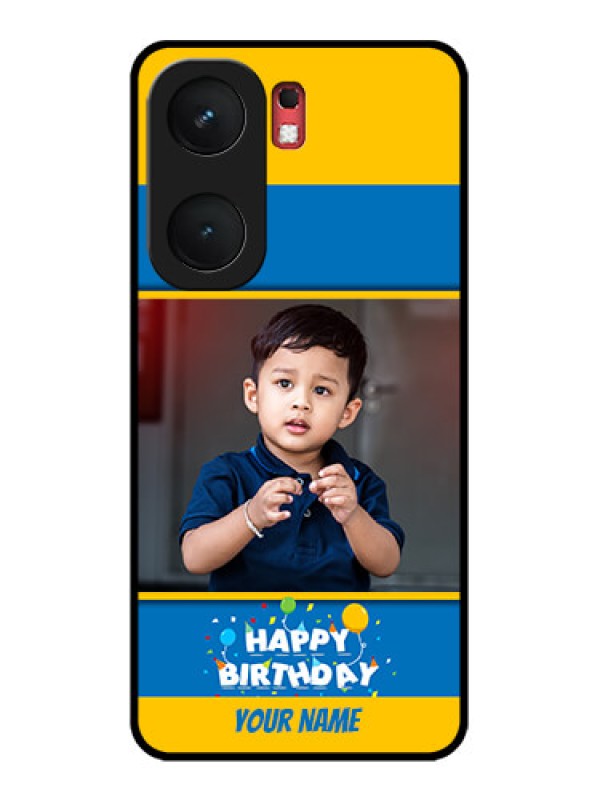 Custom iQOO Neo 9 Pro 5G Custom Glass Phone Case - Birthday Wishes Design