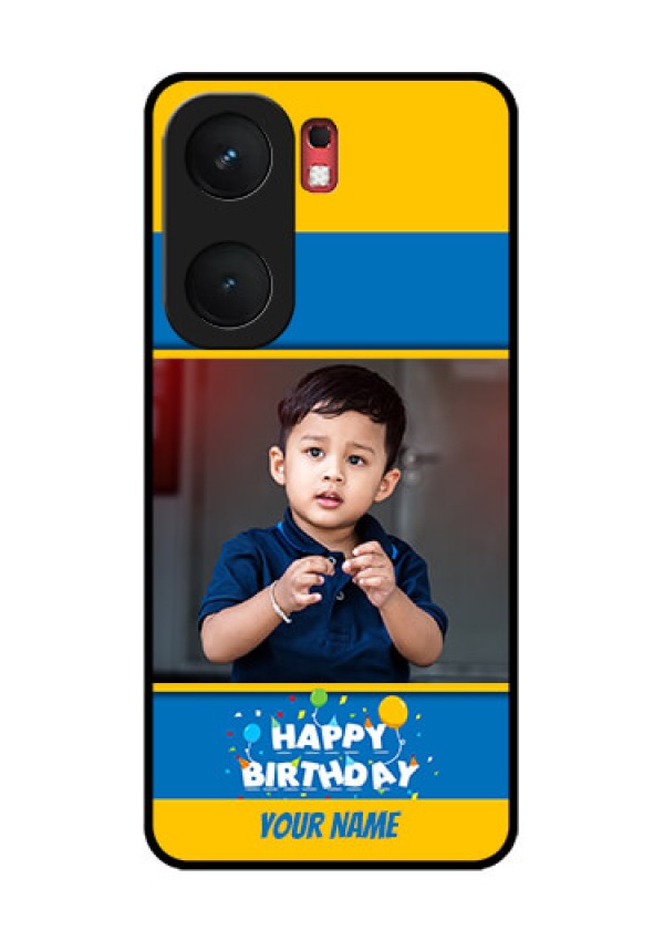 iQOO Neo 9 Pro 5G Custom Glass Phone Case - Birthday Wishes Design