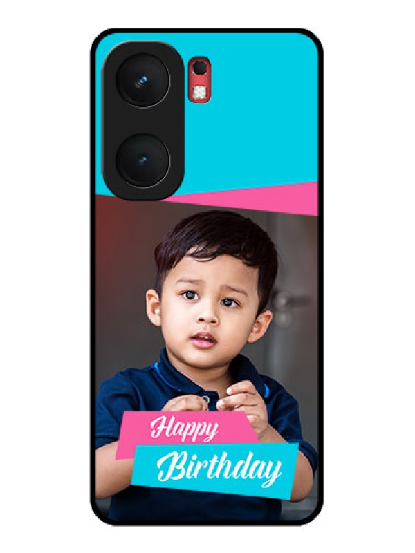 Custom iQOO Neo 9 Pro 5G Custom Glass Phone Case - Image Holder With 2 Color Design