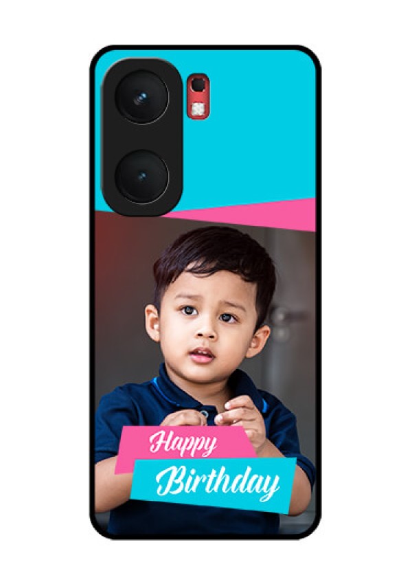 iQOO Neo 9 Pro 5G Custom Glass Phone Case - Image Holder With 2 Color Design