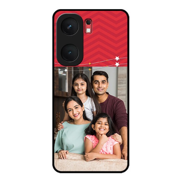 iQOO Neo 9 Pro 5G Custom Glass Phone Case - Happy Family Design