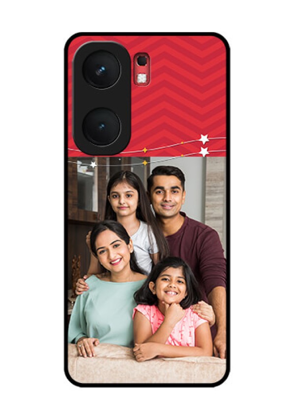 iQOO Neo 9 Pro 5G Custom Glass Phone Case - Happy Family Design