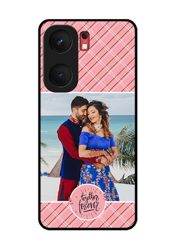 iQOO Neo 9 Pro 5G Custom Glass Phone Case - Together Forever Design