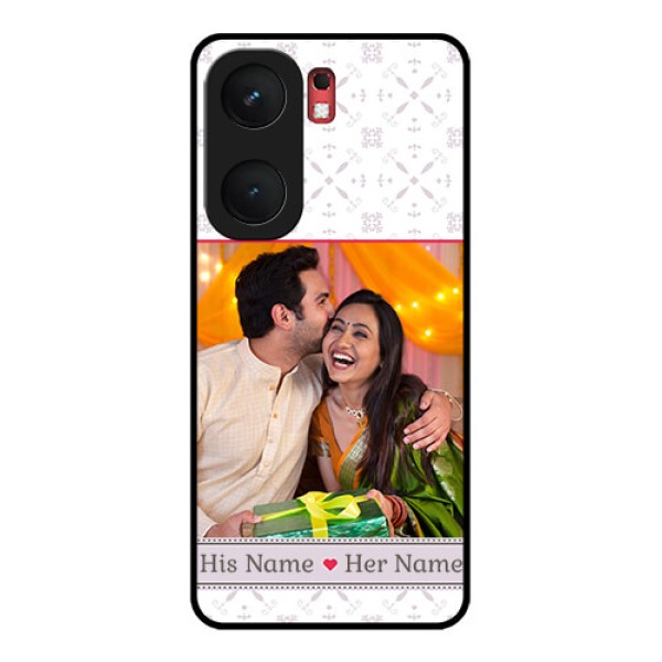 iQOO Neo 9 Pro 5G Custom Glass Phone Case - With Photo And Ethnic Design iQOO Neo 9 Pro 5G Custom Glass Phone Case - With Photo And Ethnic Design