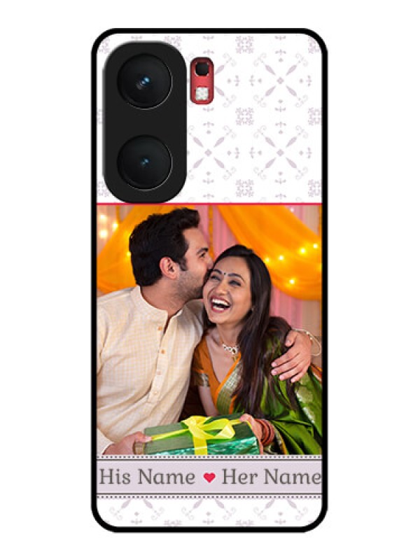 Custom iQOO Neo 9 Pro 5G Custom Glass Phone Case - With Photo And Ethnic Design