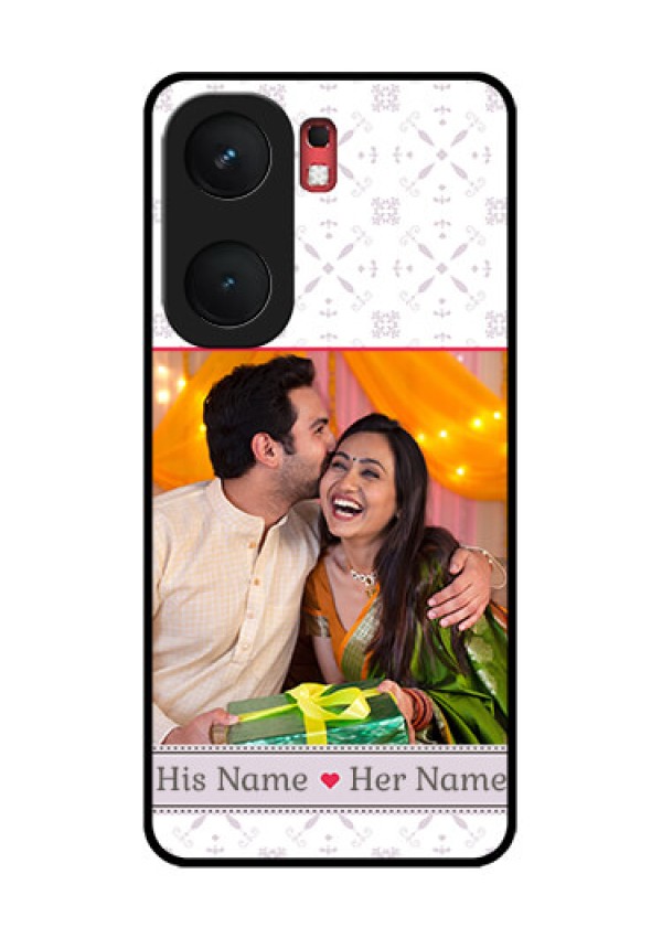 iQOO Neo 9 Pro 5G Custom Glass Phone Case - With Photo And Ethnic Design