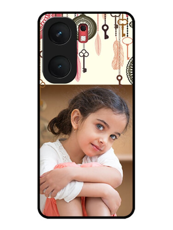 Custom iQOO Neo 9 Pro 5G Custom Glass Phone Case - Boho Style Design