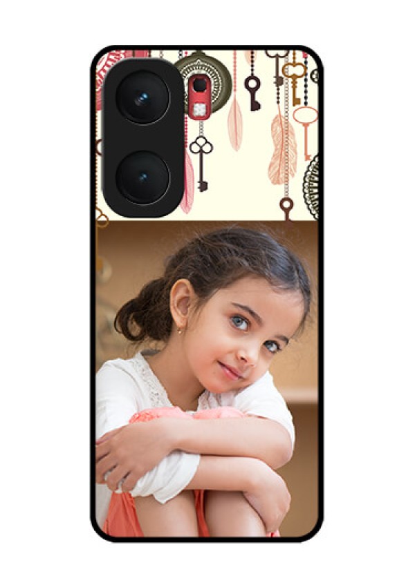 iQOO Neo 9 Pro 5G Custom Glass Phone Case - Boho Style Design
