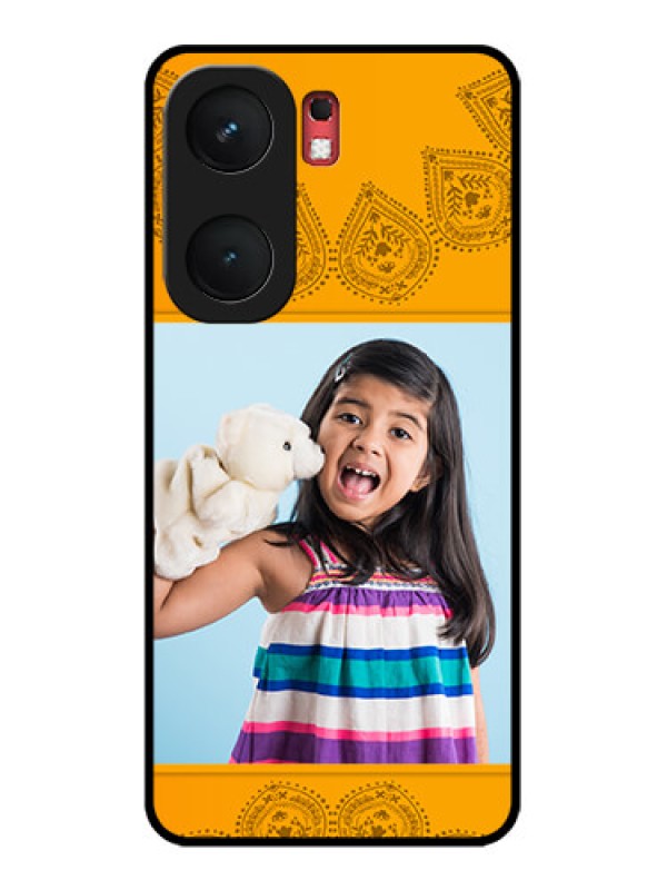 Custom iQOO Neo 9 Pro 5G Custom Glass Phone Case - Photo Wedding Design