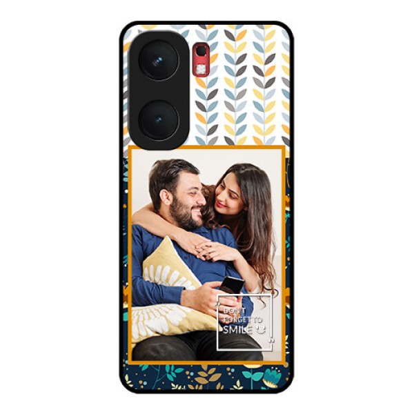 iQOO Neo 9 Pro 5G Custom Glass Phone Case - Pattern Design