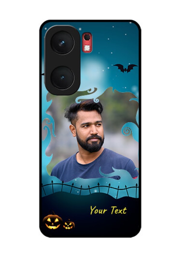 iQOO Neo 9 Pro 5G Custom Glass Phone Case - Halloween Frame Design