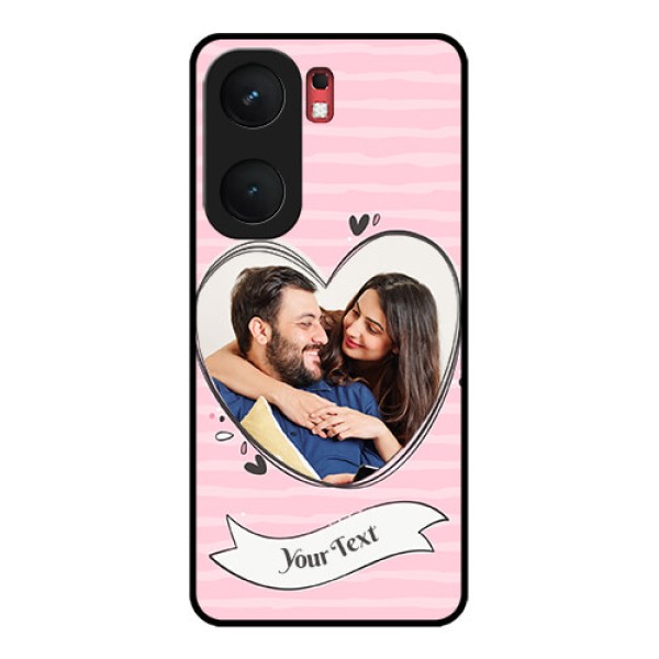 iQOO Neo 9 Pro 5G Custom Glass Phone Case - Vintage Heart Design