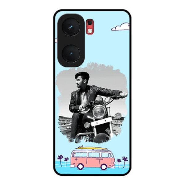 iQOO Neo 9 Pro 5G Custom Glass Phone Case - Travel and Adventure Design